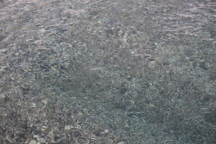 Самое чистое море в Пицунде