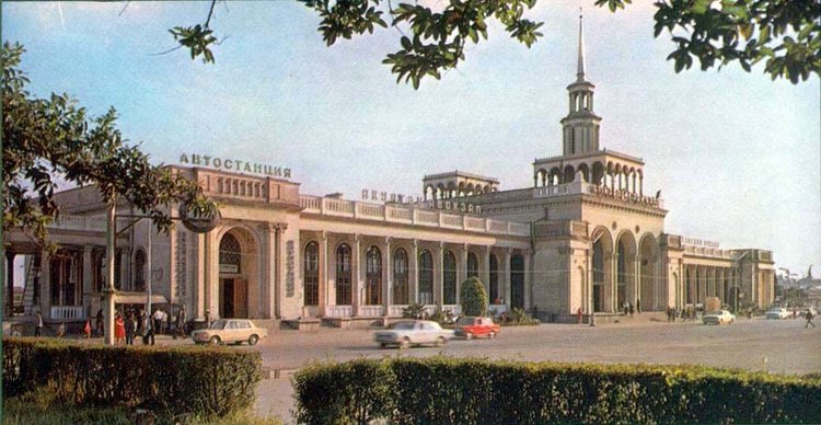 Вокзал Сухуми в советское время